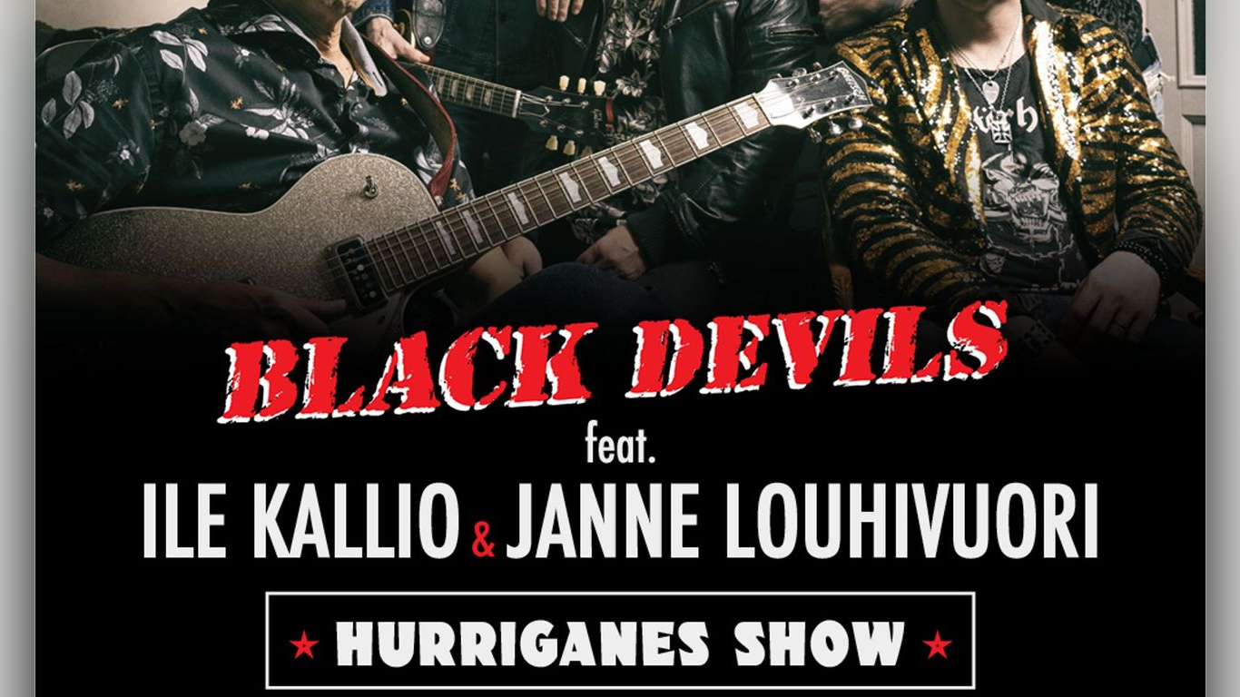 Black Devils feat. Ile Kallio & Janne Louhivuori Hurriganes Show