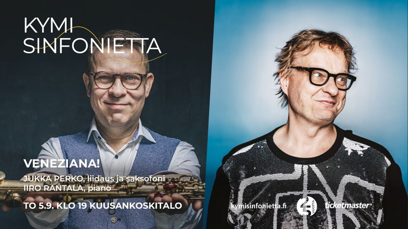 kuvassa Jukka Perko ja Iiro Rantala