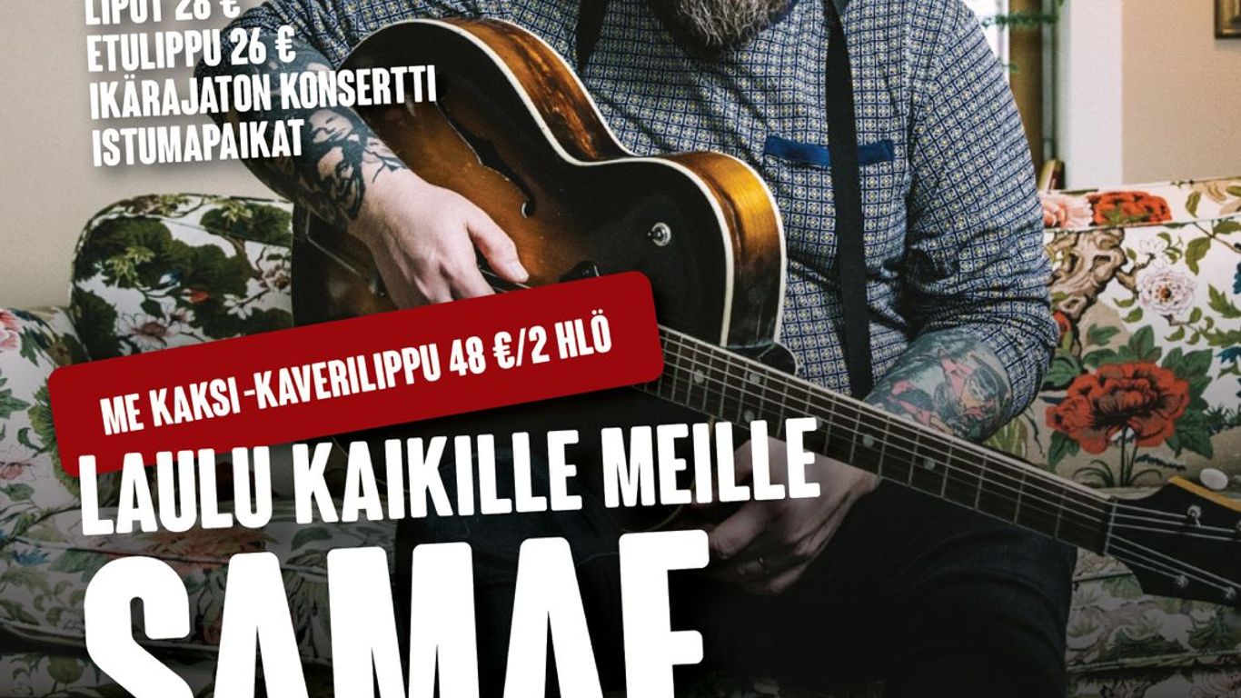 Samae Koskinen- Laulu kaikille meille