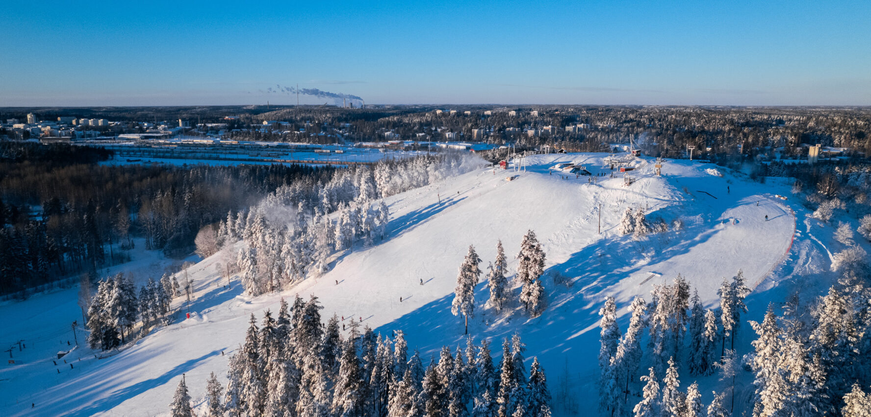 Kouvolan Mielakka ilmasta kuvattuna.